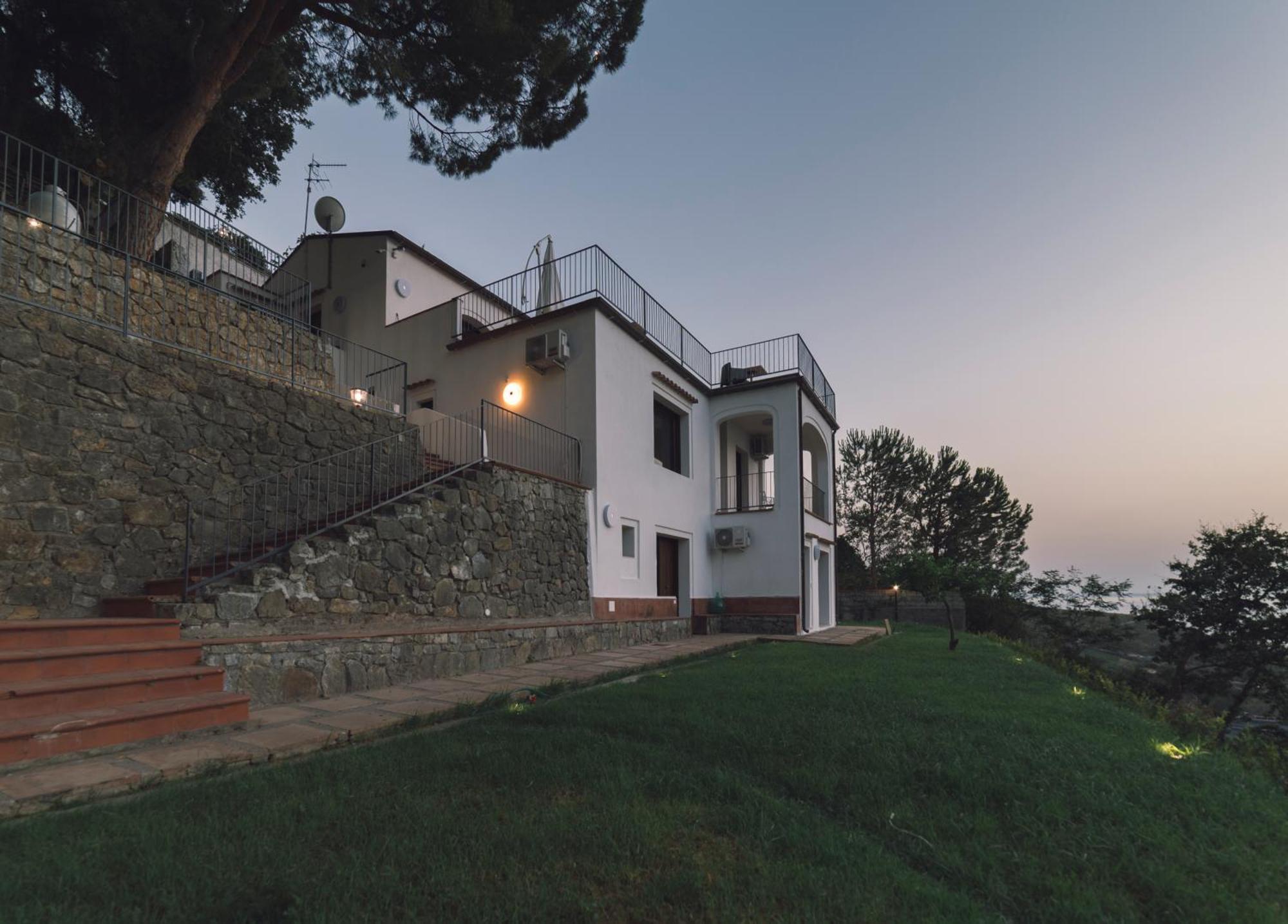 Villa Crawford San Nicola Arcella Buitenkant foto